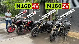 Thumbnail: Bajaj Pulsar N160SS // N160S // N160 Split Seat // N160 Single seat