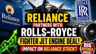 Thumbnail: Reliance & Rolls-Royce Fighter Jet Engine Deal | Reliance Share Latest News | Defence Stocks