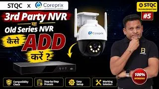 Thumbnail: Coreprix STQC Camera को Old NVR या 3rd Party NVR में कैसे Add करें? | Complete Setup | Bharat Jain
