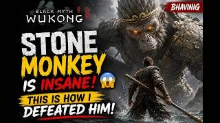 Thumbnail: 👉 STONE MONKEY IS INSANE! 😱 THIS IS HOW I DEFEATED HIM! | Black Myth: Wukong | BhavinIG #wukong