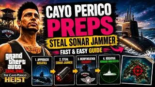 Thumbnail: Cayo Perico Preps | Steal Sonar Jammer Fast & Easy Guide | Pink Diamond | BhavinIG #gtaonline #gta5