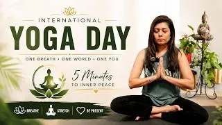 Thumbnail: 🌿 Don’t just practice yoga today.✨ Live yoga every day. Happy International Yoga Day