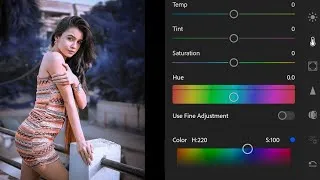 Thumbnail: How To Edit Navy Blue Tone Photo Editing Lightroom Mobile 
