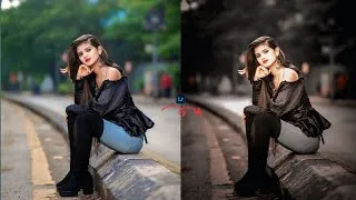 Thumbnail: How To Edit Dark Moody Effect Tone Photo Editing Lightroom Mobile 