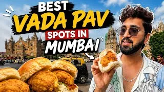 Thumbnail: Best Vada Pav Spots in Mumbai | Famous | Vada Pav | Mumbai | Bhookkadbabavlogs