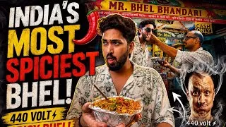 Thumbnail: India’s Most Spicy Bhel Challenge | Mr Bhel Bhandari | 440 Volt Bhel | Indore | 