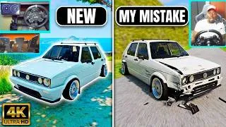 Thumbnail: I SCRATCHED My Friend's Velociti By Mistake! 😭💥 | BeamNG.drive  Gameplay Using Moza Steering Wheel