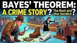 Thumbnail: Bayes theorem Explained as a story | The Hidden Math Formula That Solves Impossible Crimes🫆