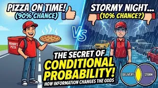 Thumbnail: Conditional Probability | The Hidden Math of Changing Your Mind🧠