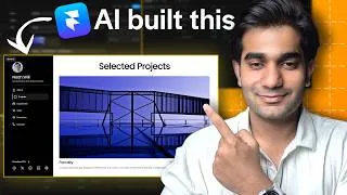 Thumbnail: I Let Framer's AI Agent Build My CMS... It Almost Nailed It