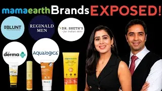 Thumbnail: How Mama Earth is playing Big Game With Different Brands|Mama Earth Exposed|Bhuvan Asset