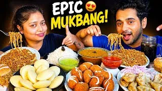 Thumbnail: South Indian Vs Desi Chinese Which One Is the Best | Mukbang 
