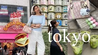 Thumbnail: TOKYO VLOG 🍡 vintage shopping in harajuki, trying every matcha & sushi conveyor belt