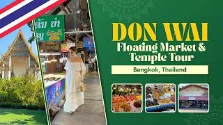Thumbnail: Don Wai Floating Market Bangkok: Local Gems, Fresh Food & Temple