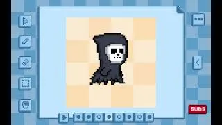 Thumbnail: The Ghost Face#timelapse - #PixBob (#Pixel #Art by #BibBob)