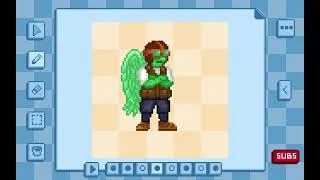 Thumbnail: Green Wings #timelapse - #PixBob (#Pixel #Art by #BibBob)