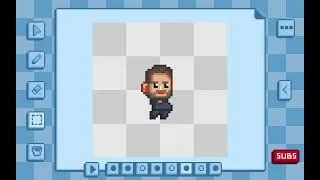 Thumbnail: Keropi and Man #timelapse - #PixBob (#Pixel #Art by #BibBob)