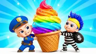 Thumbnail: Who Deserves the Last Ice Cream? | Sharing is Caring Song | Kids Song | Bibiberry