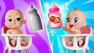 Thumbnail: Oh No! Baby Is So Angry! 😡⚡| Learn Good Behavior & Emotions | Kids Song | Bibiberry Nursery Rhymes