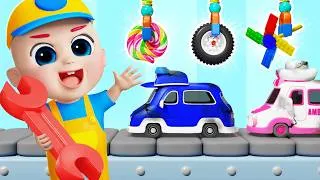 Thumbnail: Police Teach Kids to Keep Clean | Clean Up Song | Kids Songs | BiBiBerry Nursery Rhymes
