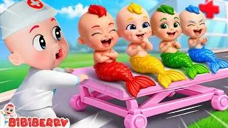 Thumbnail: What's Inside Mermaid Belly 🧜‍♀ | Doctor Checkup Song | Kids Song & Nursery Rhymes | BibiBerry TV