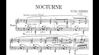 Thumbnail: York Bowen- Nocturne, Op.78 (1925)