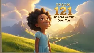 Thumbnail: Psalm 121: 🗻The Lord Watches Over You | Animated Bible Verse for Kids