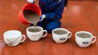 Thumbnail: Cups and cement - How to make beautiful cement planters at home