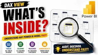 Thumbnail: Stop Opening Every Table in Power BI 🚫