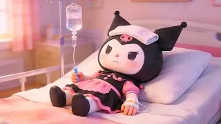 Thumbnail: Kuromi Caught in a Storm and Got Sick – Friends Stay by Her Side and Take Care of Her 🤧