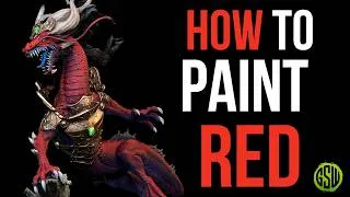Thumbnail: Cómo Pintar un DRAGÓN Rojo Increíble 🐉 Miao Ying - Warhammer The Old World