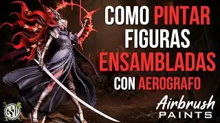 Thumbnail: CÓMO PINTAR miniaturas y figuras ensambladas | GSW Airbrush Paints - Malenia / Elden Ring