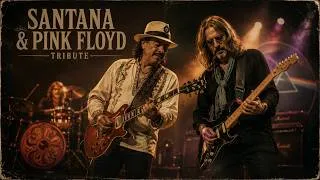 Thumbnail: Santana & Pink Floyd 🔥 Mountain of Echoes | Psychedelic Latin Rock Journey 432Hz (Inspired Tribute)