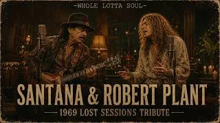 Thumbnail: Carlos Santana & Robert Plant 🔥 Raw Blues Rock Explosion | Lost 70s Vocal Session (Inspired Tribute)