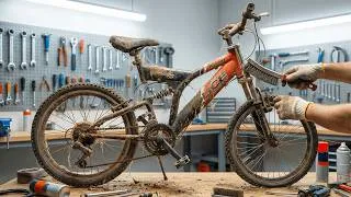 Thumbnail: Abandoned Childhood Bicycle RESTORATION: This Disaster Will Blow Your Mind - Complete Process