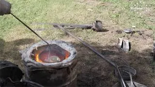 Thumbnail: Messing gießen - casting brass
