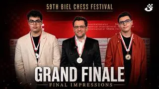 Thumbnail: Grand Finale in Biel | Champions Crowned at the 59th Biel Chess Festival