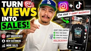 Thumbnail: How To Get MORE Customers Using Social Media (T-Shirt Business)