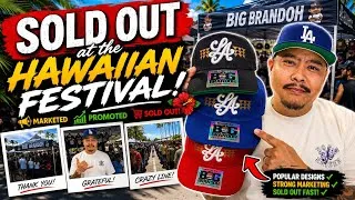 Thumbnail: I SOLD OUT At The Hawaiian Festival - (Here's exactly how I did it)