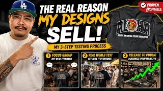 Thumbnail: Before I Sell ANY T-Shirt... I Test It Like This