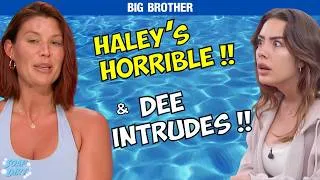 Thumbnail: Big Brother: Haley’s HORRIBLE - Dee INTRUDES – Fighting, Campaign & Booze!