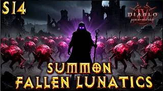Thumbnail: S14 SUMMON FALLEN LUNATICS ! Summoner Warlock Build Diablo 4 LoH