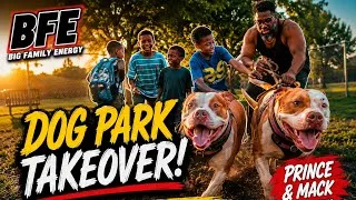 Thumbnail: DOG PARK TAKEOVER!!! (Cinematic Mode with MJ👀)
