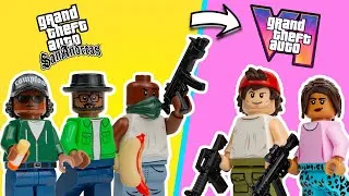 Thumbnail: 50 CUSTOM LEGO GTA MINIFIGURES!