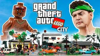 Thumbnail: I CREATED A GTA LEGO CITY