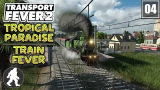 Thumbnail: Train Fever! | Transport Fever 2 | Tropical Paradise #4