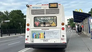 Thumbnail: Ride on STM night route 368 🌙 (#41-003)