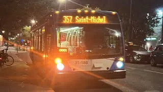 Thumbnail: Ride on STM night route 357 🌙 (#31-186)