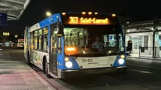 Thumbnail: Ride on STM night route 363 🌙 (#31-122)