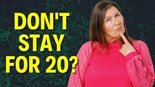 Thumbnail: Should You Stay for the Military Pension? The Financial Independence Answer